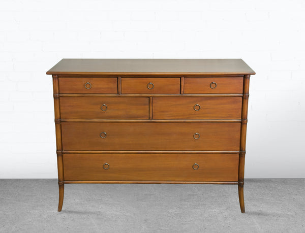 FLAIRED BAMBOO CHEST