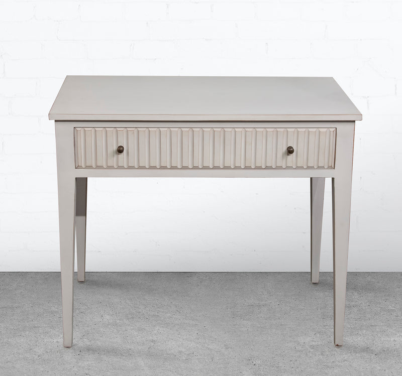 FLUTED FRONT WRITING TABLE